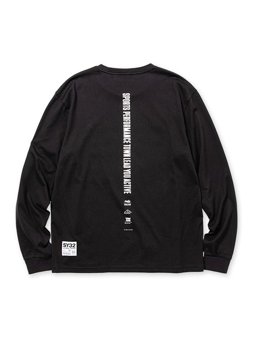 FLASH COLOR BOX LOGO L/S TEE