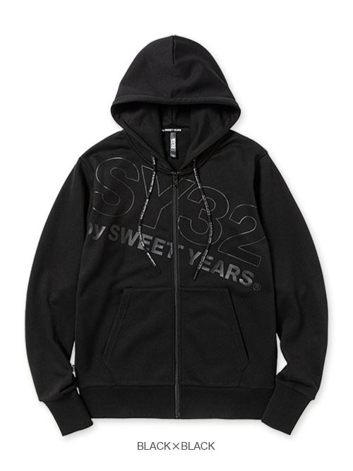 SLASH BIG LOGO ZIP HOODIE