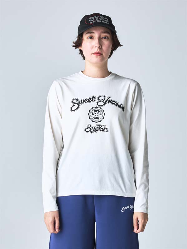 COLLEGE LOGO L/S TEE
