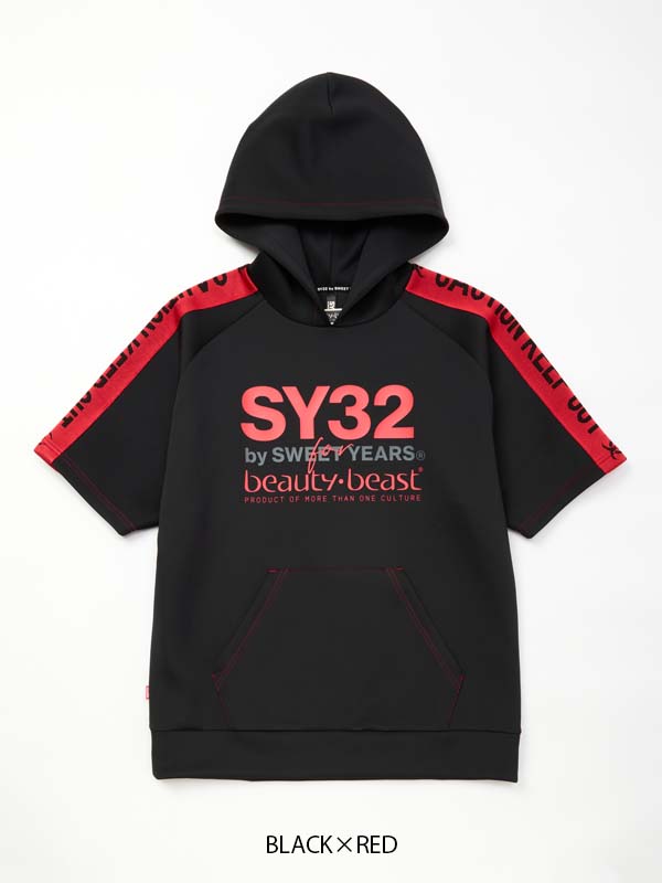 SY32xb:b COLLABORATION S/S HOODIE 