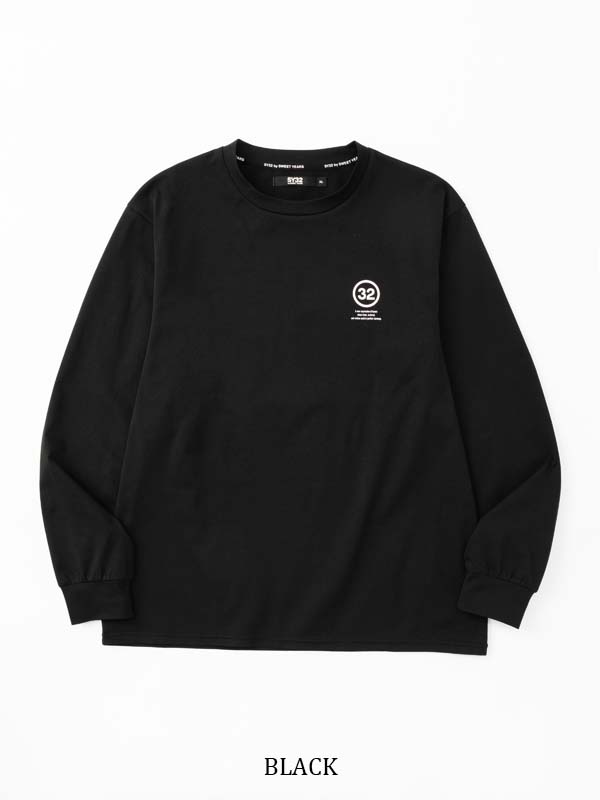 32 BACK PRINT L/S TEE