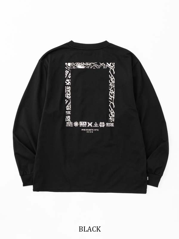 32 BACK PRINT L/S TEE