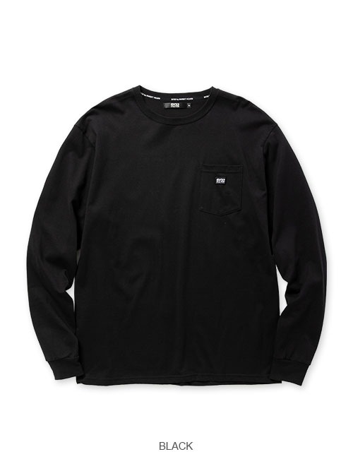 BACKPRINT POCKET L/S TEE