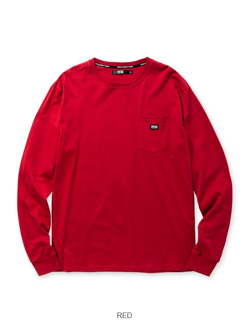 BACKPRINT POCKET L/S TEE