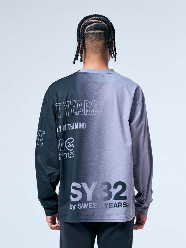 GRADATION LOGO L/S TEE