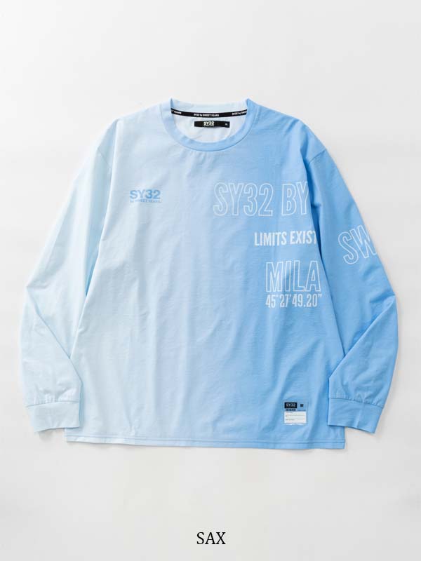 GRADATION LOGO L/S TEE