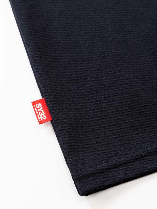 CIRCLE BACK PRINT L/S TEE