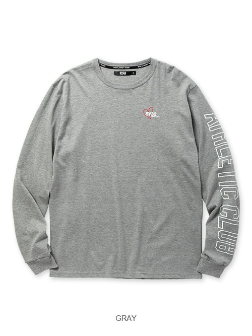 【SY32 SWEET YEARS】レディース ロングスリーブ M ハート総柄 SY32 SWEET YEARS】レディース ロングスリーブ M ハート総柄