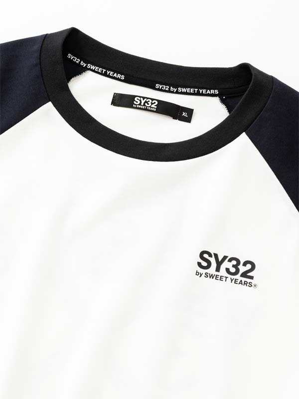 RAGLAN SLEEVE CROSS L/S TEE