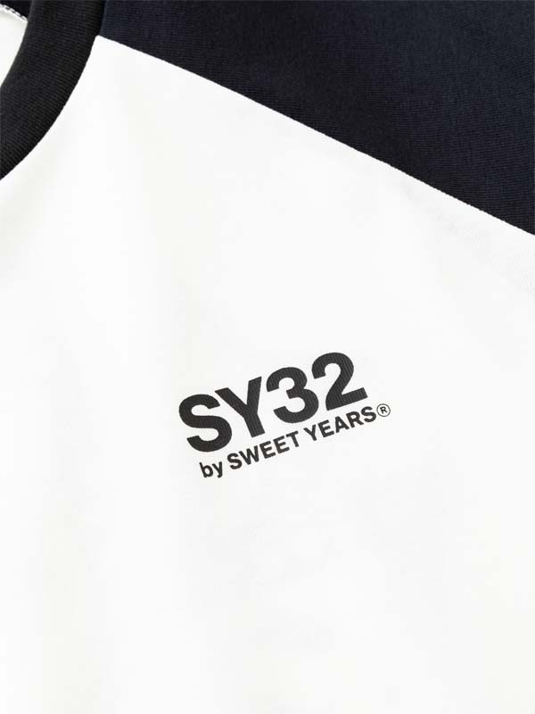 RAGLAN SLEEVE CROSS L/S TEE