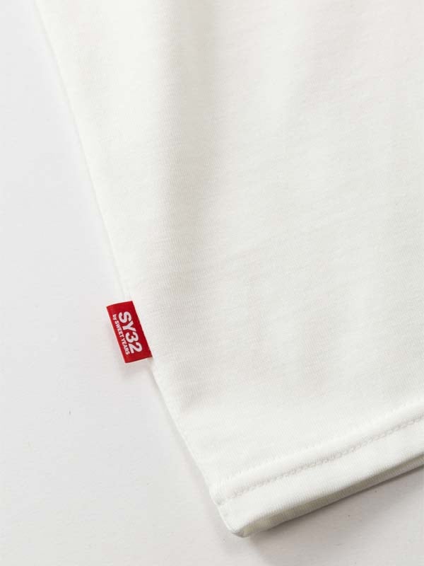 RAGLAN SLEEVE CROSS L/S TEE