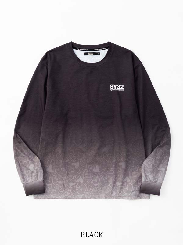 HEART GRADATION L/S TEE