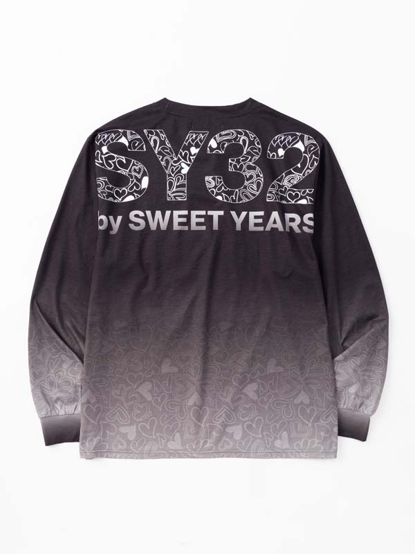 HEART GRADATION L/S TEE