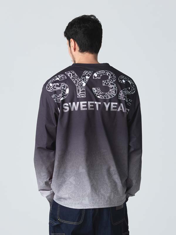 HEART GRADATION L/S TEE