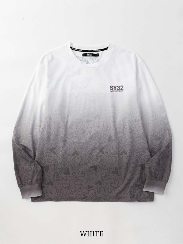 HEART GRADATION L/S TEE