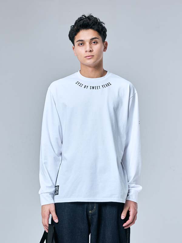 NECK ROUND PRINT L/S TEE | TOPS,T-SHIRTS | 【公式】SY32 by SWEET