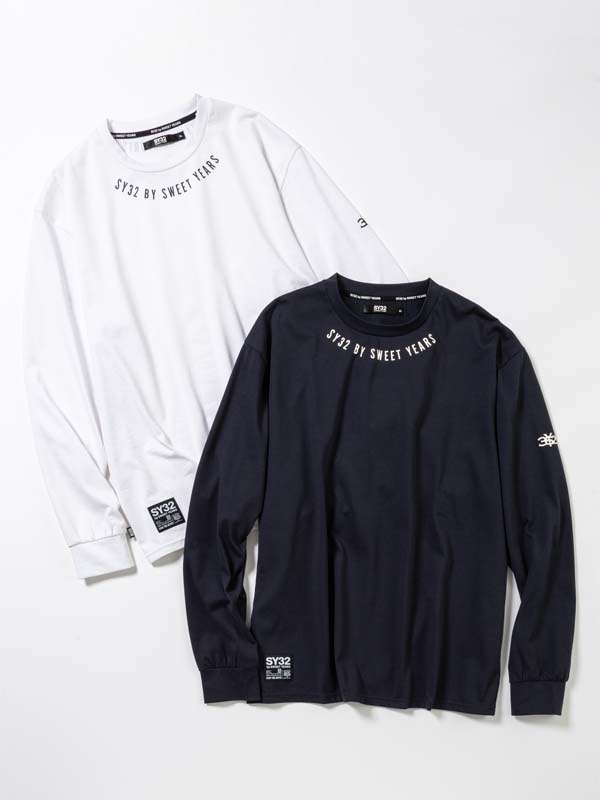 NECK ROUND PRINT L/S TEE