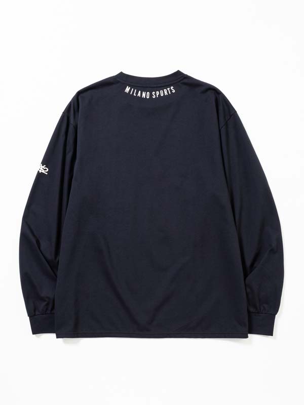 NECK ROUND PRINT L/S TEE