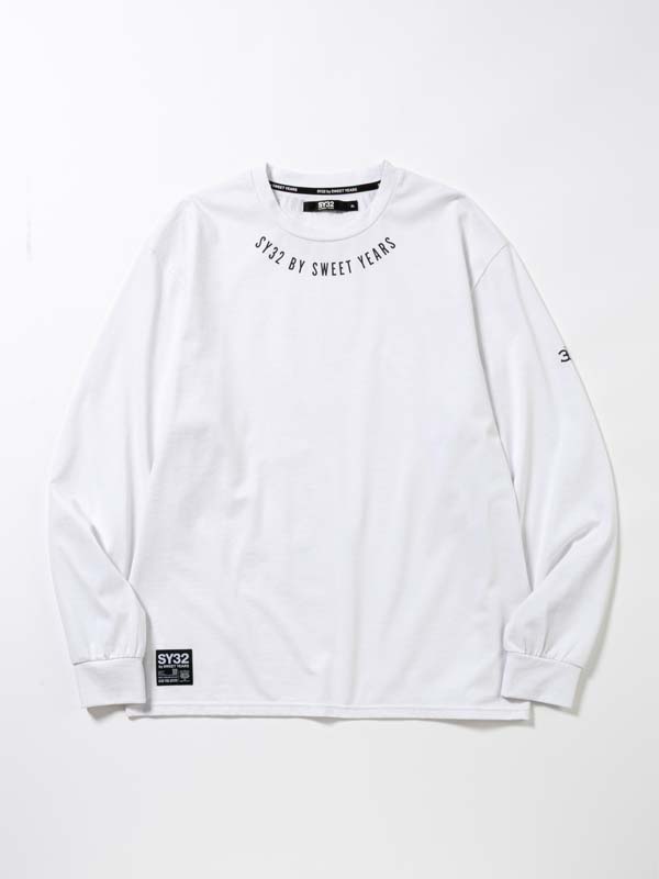NECK ROUND PRINT L/S TEE