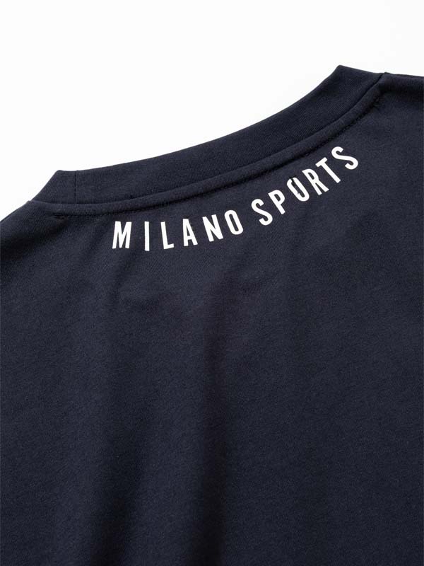 NECK ROUND PRINT L/S TEE