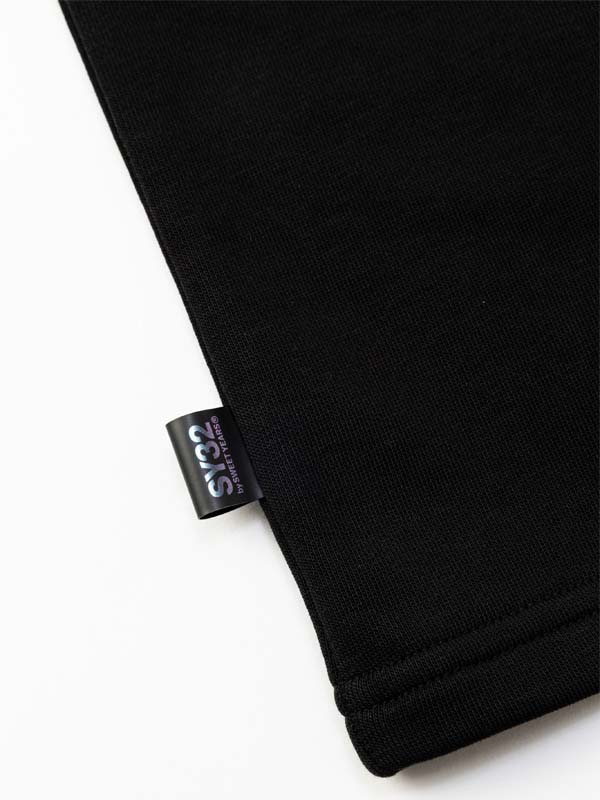SAGARA LOGO MOCK NECK SWEAT TEE