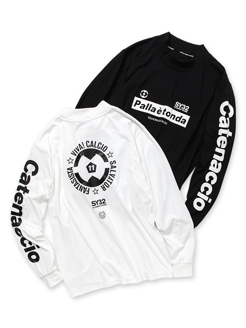 【SY32 by SWEET YEARS】GRAPHIC MOCK NECK L/S TEE 全2色 GRAPHIC MOCK NECK L/S TEE | BRAND | 【公式】SY32 by SWEET