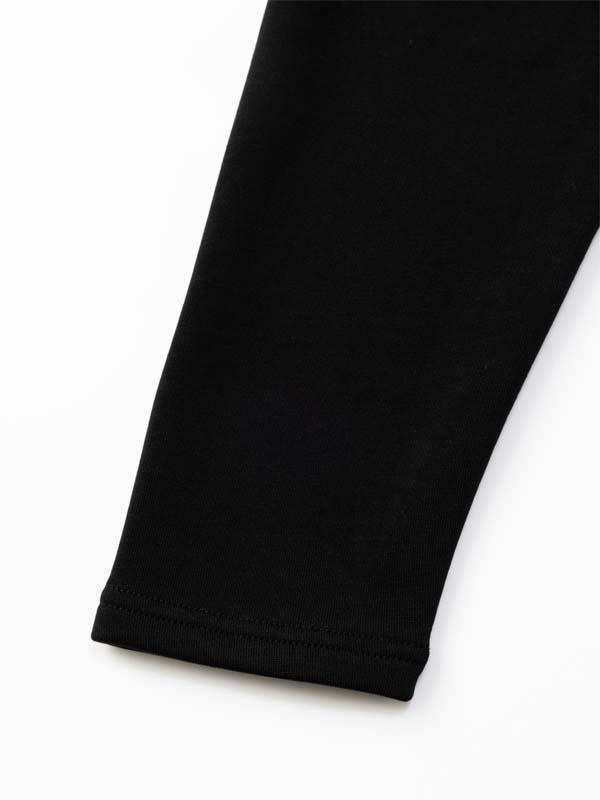 BASIC LOGO MOCK NECK SWEAT TEE