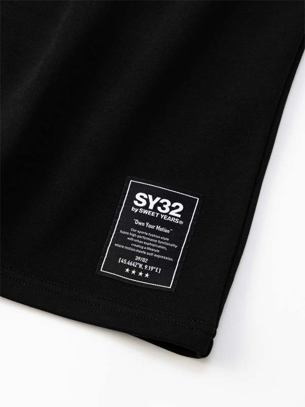 BASIC LOGO MOCK NECK SWEAT TEE