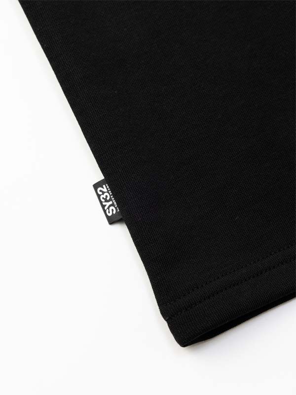 BASIC LOGO MOCK NECK SWEAT TEE