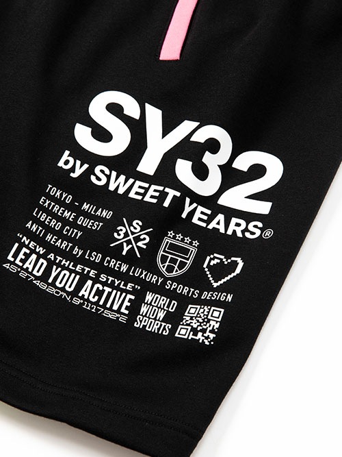SY32 by SWEET YEARS ロゴプリントショートパンツ 30%OFF】SURF EMB SHORT PANTS｜MEN'S - 【公式】SY32 by SWEET