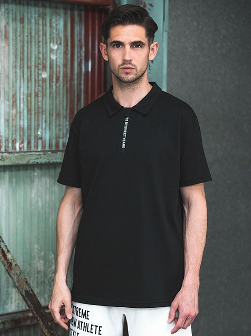 ZIP LOGO POLO SHIRTS | TOPS | 【公式】SY32 by SWEET YEARS ONLINE STORE