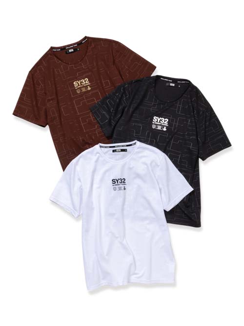 EMBOSS GEOMETRY MINI LOGO TEE