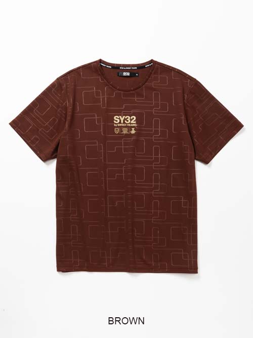 EMBOSS GEOMETRY MINI LOGO TEE