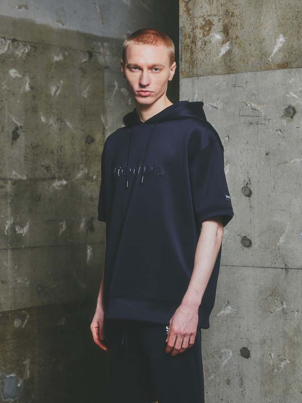 DOUBLEKNIT EMBOSS HONDA LOGO HOODIE