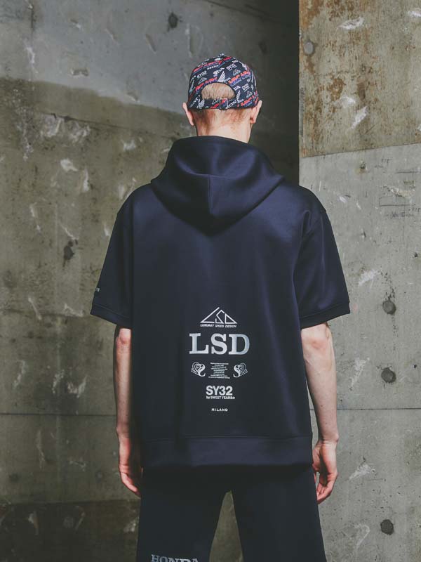 DOUBLEKNIT EMBOSS HONDA LOGO HOODIE