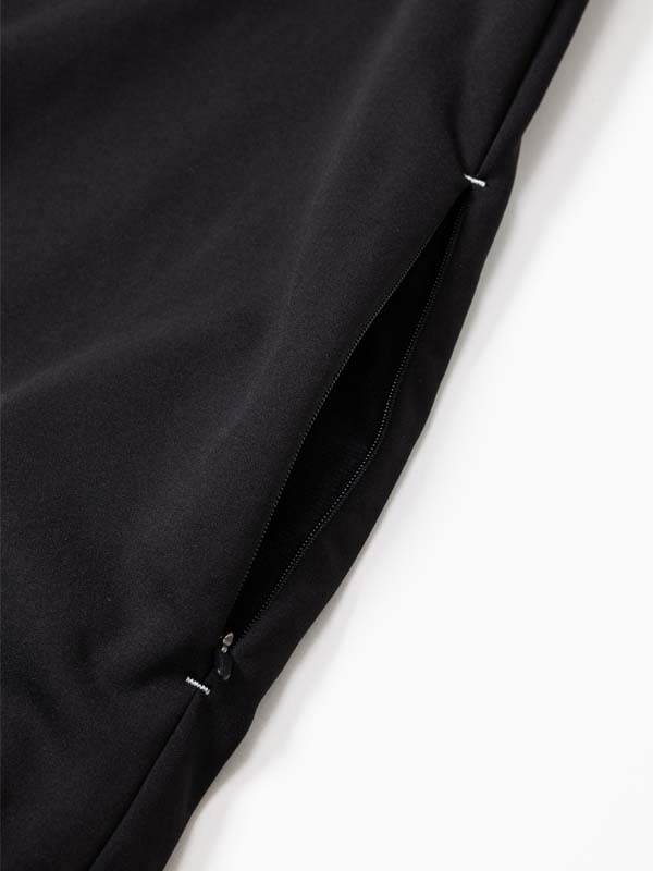 LAYERED HIGH NECK WIND GUARD L/S TEE