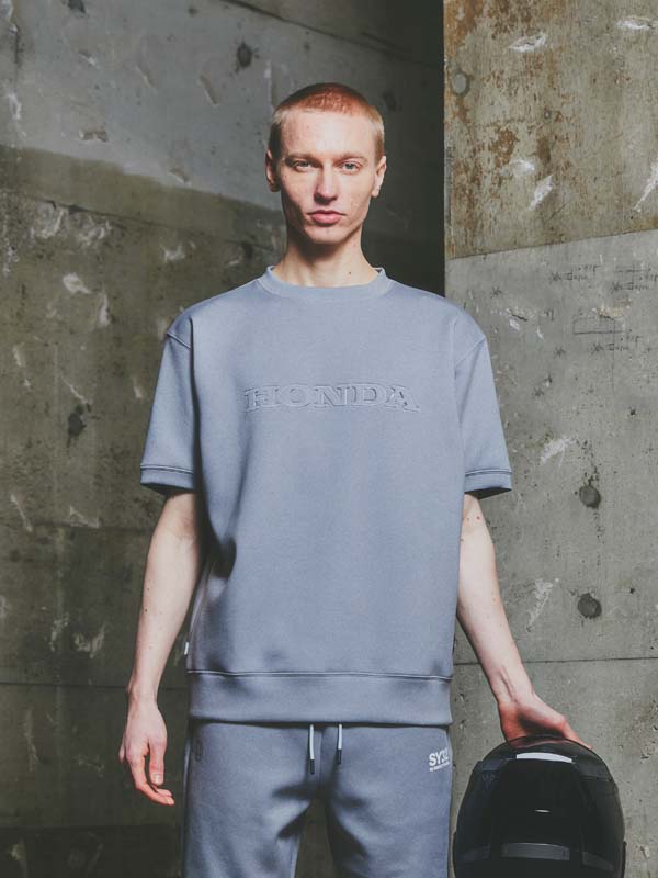 DOUBLEKNIT EMBOSS HONDA LOGO TEE