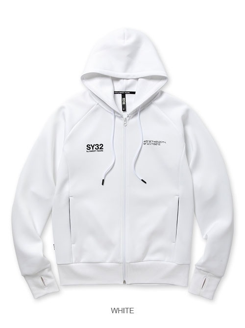 DOUBLE KNIT EMBOSS LOGO ZIP HOODIE | ALL ITEMS | 【公式】SY32 by DOUBLE KNIT EMBOSS LOGO ZIP HOODIE | ALL ITEMS | 【公式】SY32 by