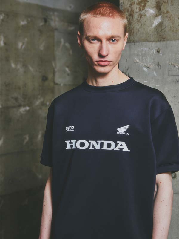 国内発送【SY32 】DOUBLEKNIT EMBOSS HONDA LOGO TEE DOUBLEKNIT EMBOSS HONDA LOGO TEE | TOPS,T-SHIRTS | 【公式