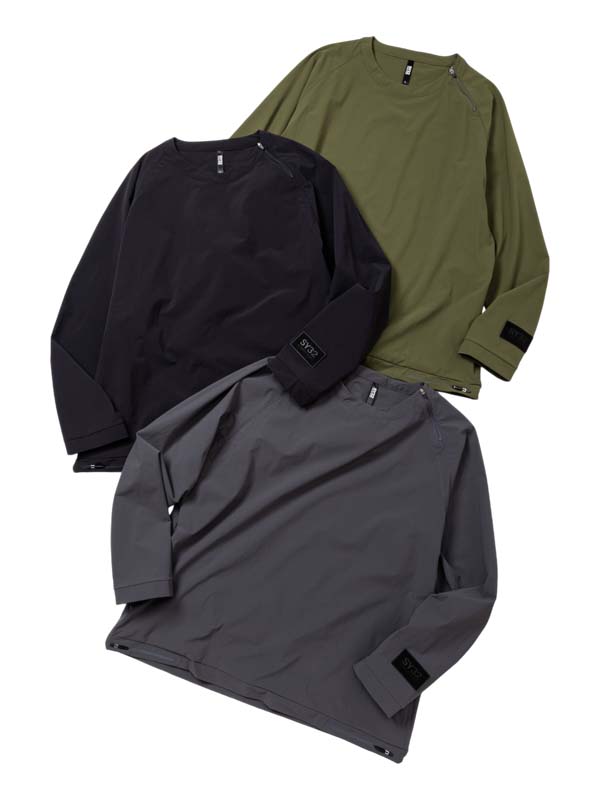 TECHNICAL STRETCH NYLON P/O CREW