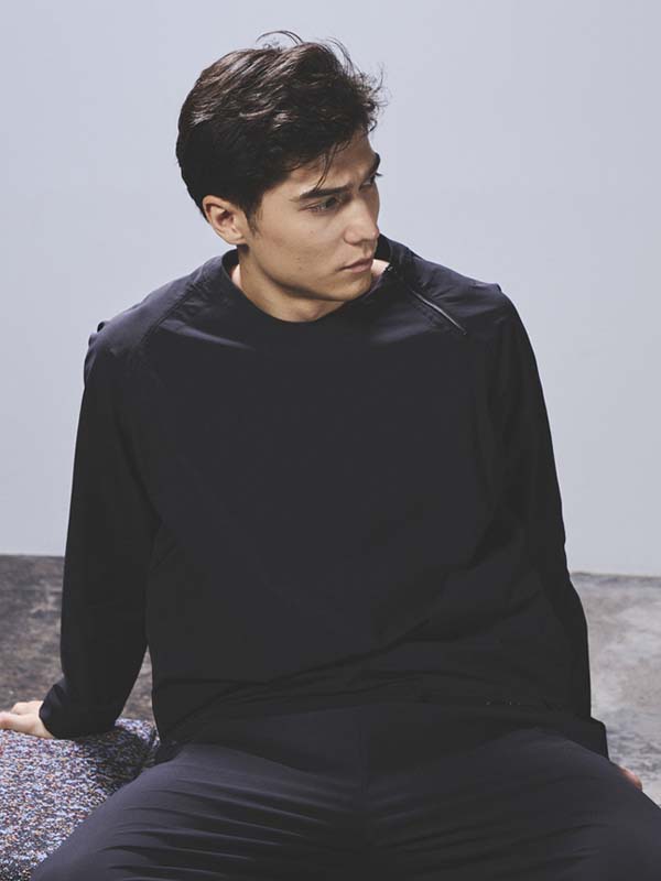 TECHNICAL STRETCH NYLON P/O CREW