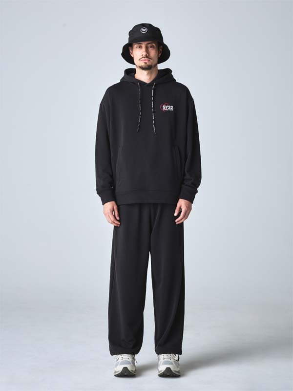 EMBROIDERY WIDE PANTS