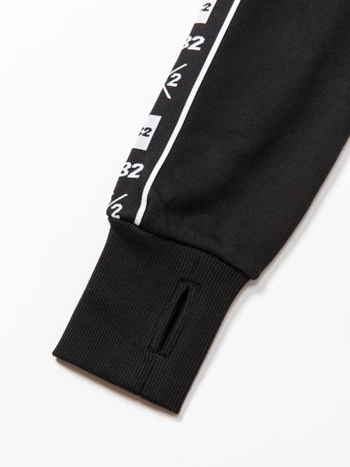 LINE TAPE ZIP HOODIE