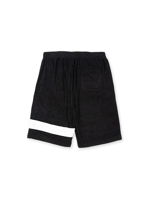 LEG LINE PILE SHORTS PANTS