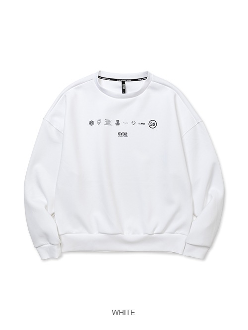【SY32 】DOUBLE KNIT BIG SILHOUETTE P/O CREW DOUBLE KNIT BIG SILHOUETTE P/O CREW | ALL ITEMS | 【公式