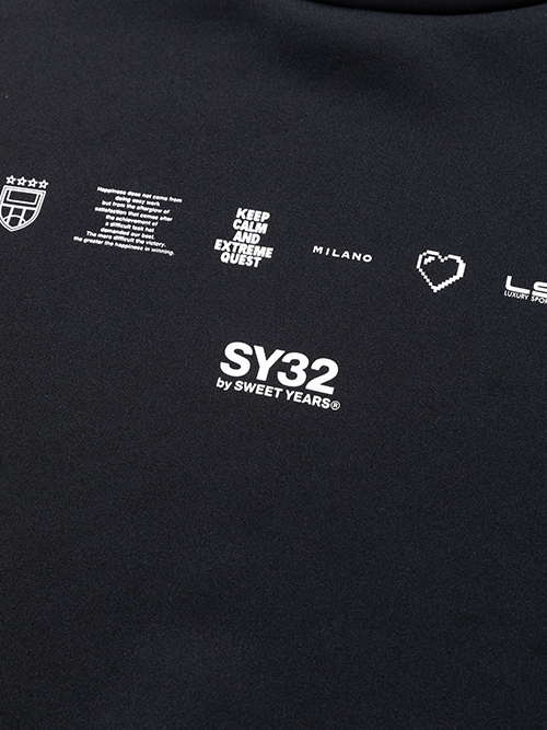 DOUBLE KNIT BIG SILHOUETTE P/O CREW | TYPE | 【公式】SY32 by