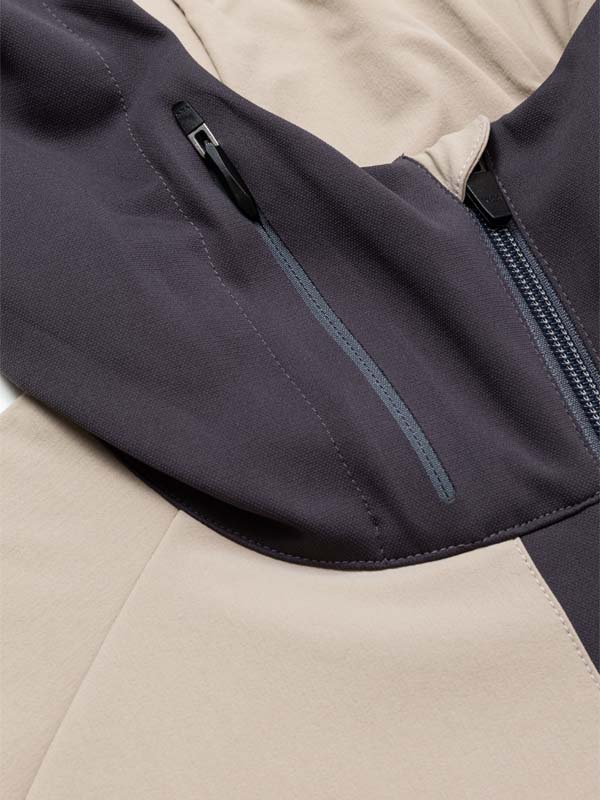 DOUBLE KNIT ANORAK HOODIE