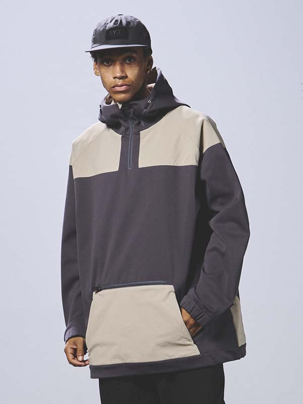 DOUBLE KNIT ANORAK HOODIE