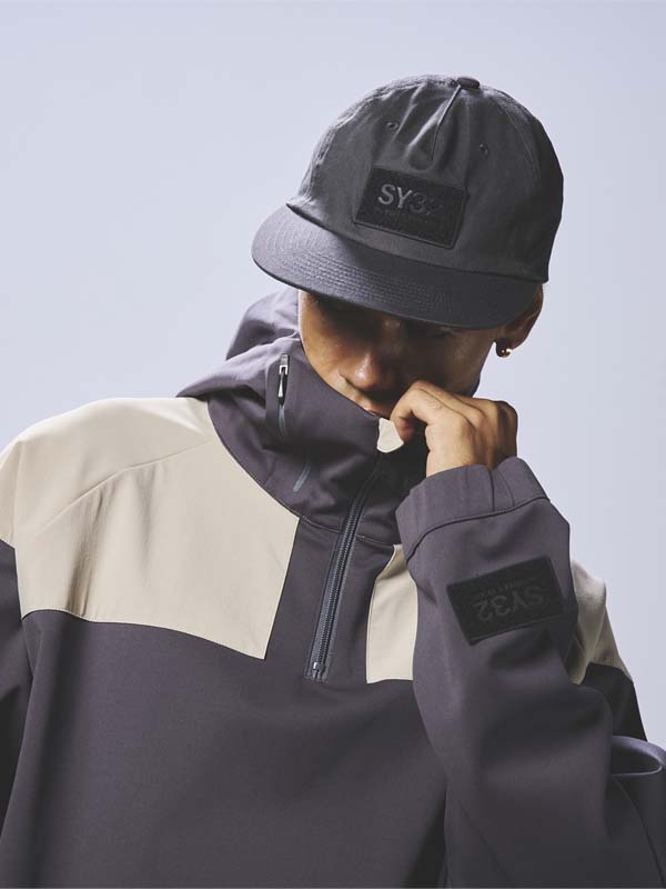DOUBLE KNIT ANORAK HOODIE