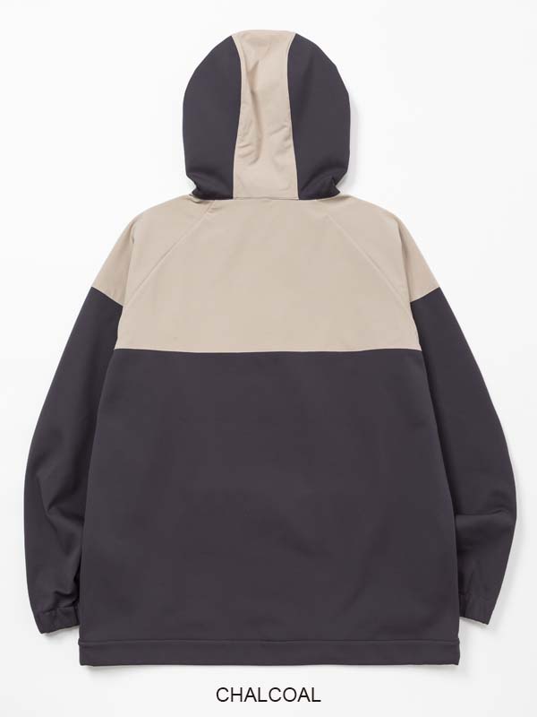 DOUBLE KNIT ANORAK HOODIE